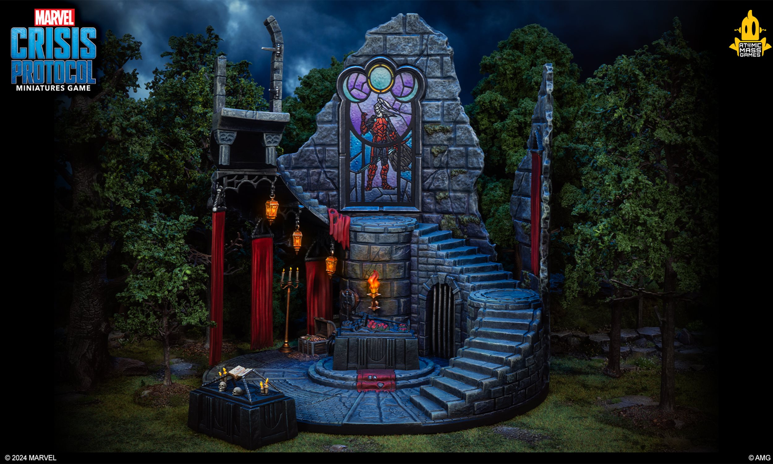 Hobby Preview: Tomb of Dracula Terrain