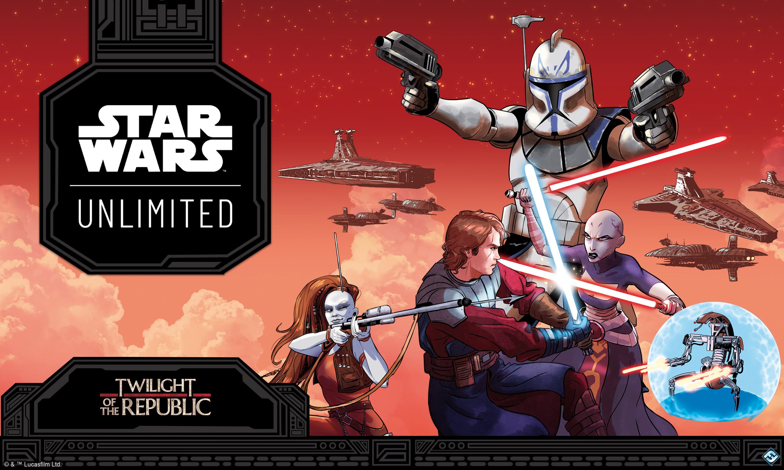 Now Available: Experience the Clone Wars in Star Wars™: Unlimited Twilight of the Republic Card Game Series