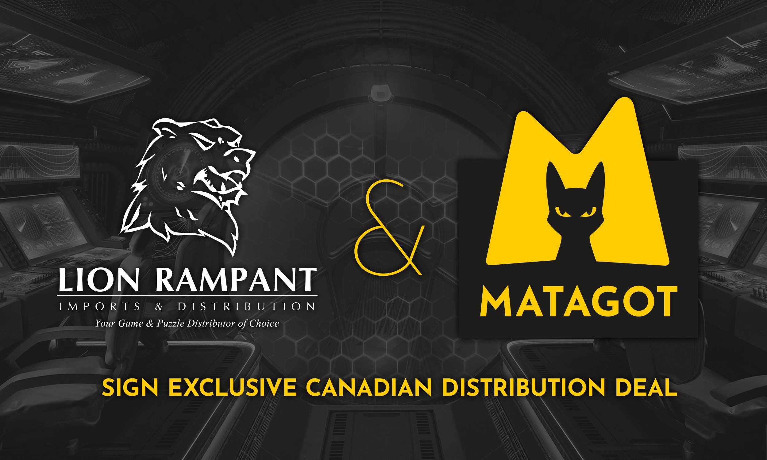 Lion Rampant Imports Announces Exclusive Partnership With Matagot To Distribute English-Language Catalogue in Canada